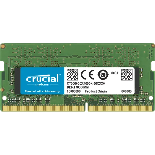 Imagen 0 de Memoria RAM 32GB DDR4 3200MHz SO-DIMM CL22 No-ECC 1.2V 260p - Crucial