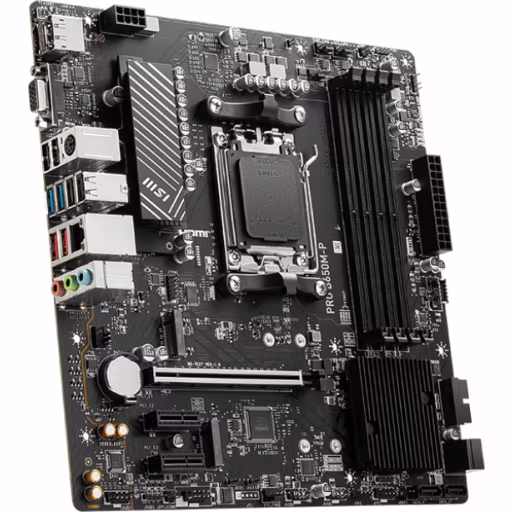 Imagen 1 de Tarjeta Madre MSI PRO B650M-P AMD AM5 4*DDR5 2*M.2 DP HDMI VGA PS/2 USB3.2	