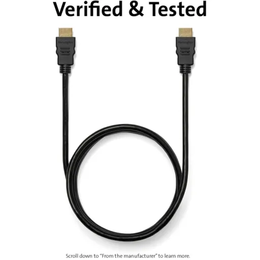 Imagen 10 de Cable HDMI Macho a HDMI Macho V2.0 Longitud 1.8mts Color Negro - Kensington