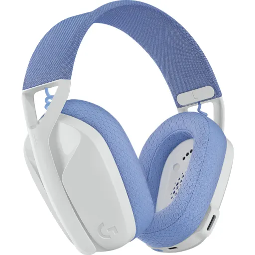 Imagen 1 de Logitech G435 White BT Lightspeed 10 mt. Bateria 18 hs.