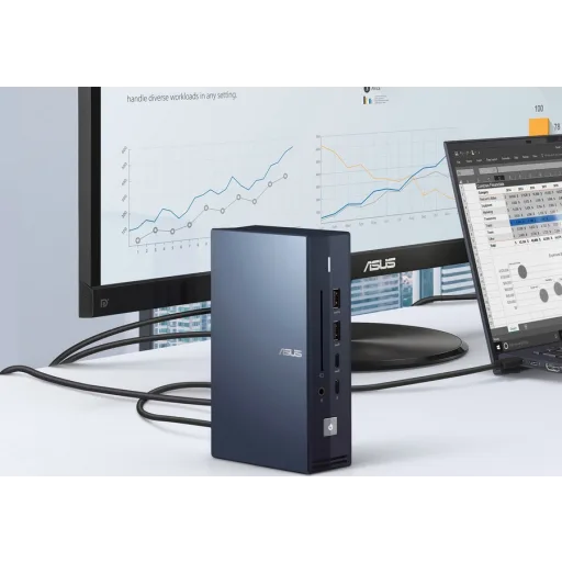 Imagen 5 de Doking Asus Simpro Dock 2 180W USB 3.2, 2*DisplayPort,HDMI VGA RJ-45 Kens.Lock