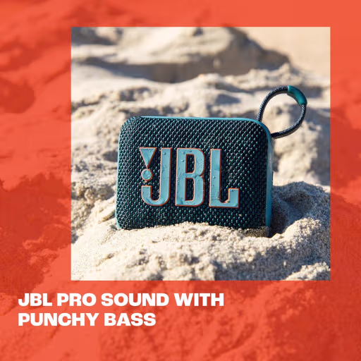 Imagen 6 de Parlante Portátil Inalámbricos JBL Go4, 4.2W Bluetooth IPXIP67 Color Negro