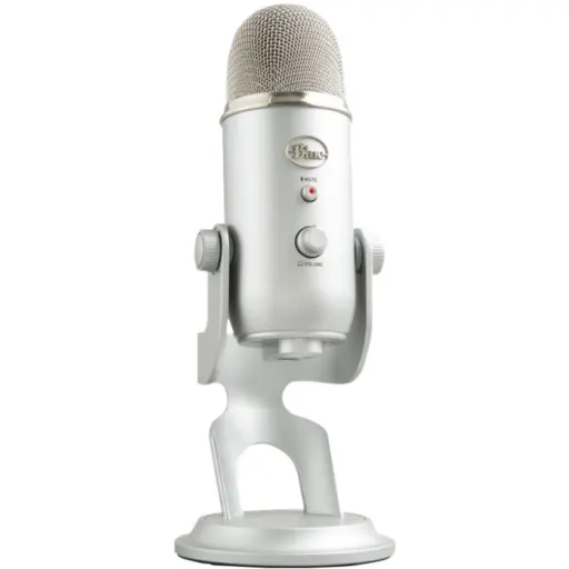 Imagen 1 de Micrófono Blue Yeti Microphone, USB Grabación y transmisión en PC/Mac Silver