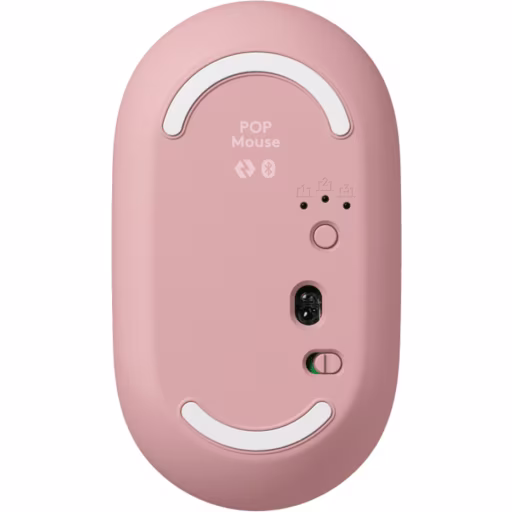 Imagen 3 de Kit Teclado y Mouse Logitech Pop Icon Conectividad Inalámbrica BT Rosado/Blanco
