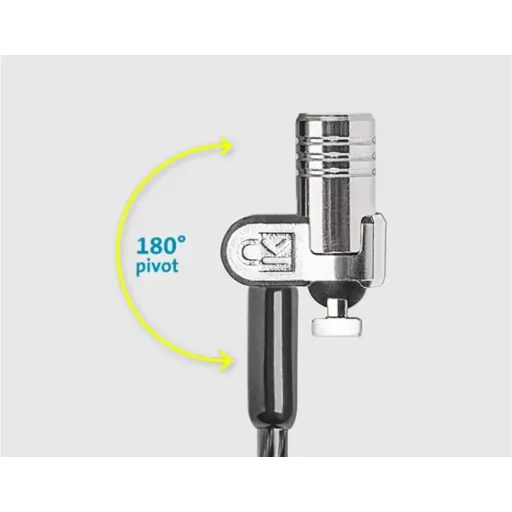 Imagen 3 de Cable de Seguridad Kensington Micro Saver 2.0 Twin 2.4 metros (Bulk) con Llave