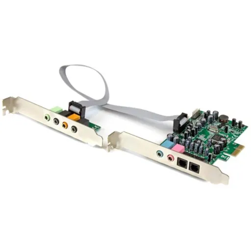 Imagen 0 de Tarjeta de Sonido StarTech PCI Express x1 a  7.1 Channel, Out S/PDIF, in CD/AUX
