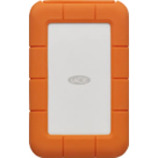 Imagen 3 de Disco Duro Externo LaCie Rugged 2TB 2.5" USB-C Gen1 color Naranja Plata