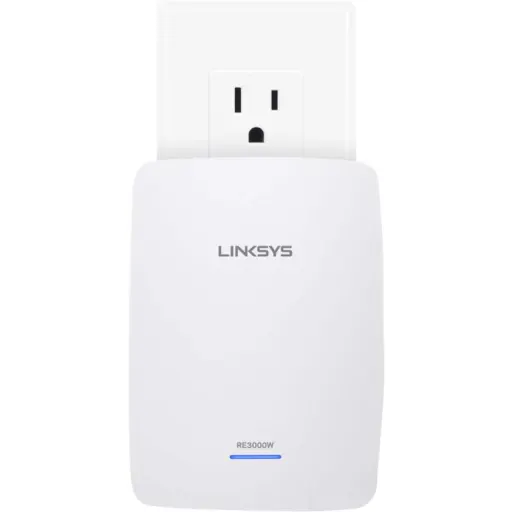 Imagen 1 de Repetidor Wifi Linksys RE3000W Wireless-N300 WAN RJ-45 300Mbit/s 2.4GHz Blanco