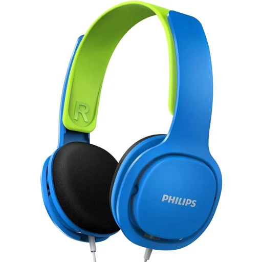 Imagen 0 de Philips Kids Headphones - Azul/Verde (SHK2000)