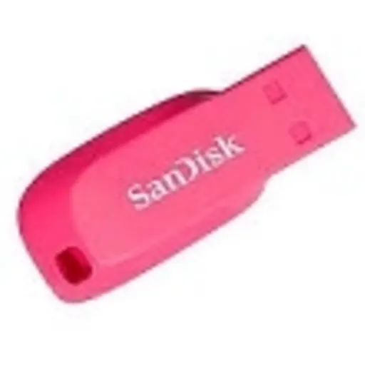 Imagen 0 de SanDisk Cruzer Blade - Unidad flash USB - 16 GB - USB 2.0 - rosa eléctrico