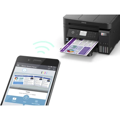 Imagen 8 de Impresora Multifunción Epson EcoTank L6270 Inyección Tinta color WiFi LAN USB 