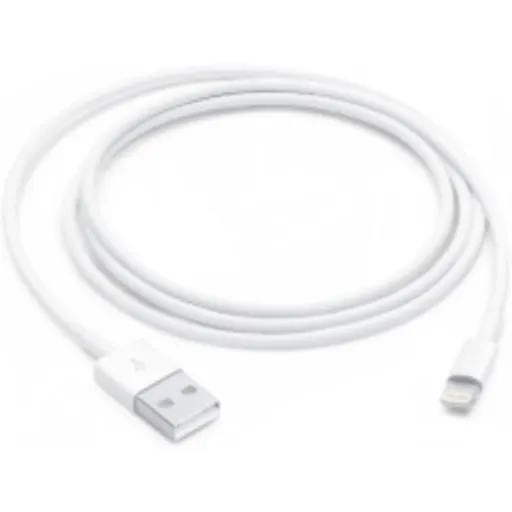 Imagen 0 de Cable Apple USB Tipo-C a Lightning largo 1mt Color Blanco