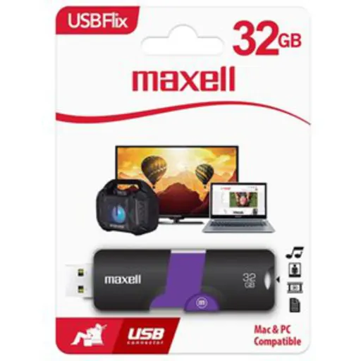 Imagen 0 de Maxell Flix 3.0 v2 Colors 32 GB (Púrpura)