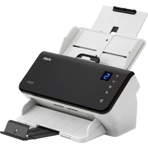 Imagen 5 de Kodak E1025 - Escáner de documentos - CIS dual - a dos caras - 216 x 3000 mm - 600 ppp - hasta 25 ppm (mono) / hasta 25 ppm (color) - Alimentador automático de documentos (ADF) (80 hojas) - hasta 3000 exploraciones por día - USB 2.0