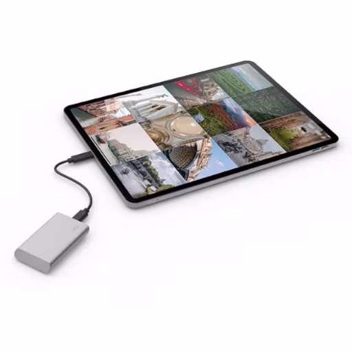 Imagen 4 de Unidad SSD Externo Seagate LaCie Portable 1TB USB-C 3.1 G2 Lec1050MBs Esc1000MBs