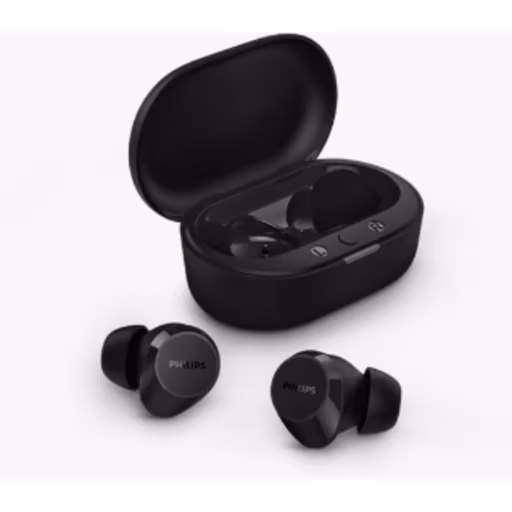 Imagen 0 de Philips Auriculares realmente inalámbricos - Negro (TAT1209BK/00)