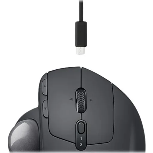 Imagen 8 de Mouse Trackball Inalámbrico Logitech Mx Ergo Óptico 380DPI 8 botones BT Recarg