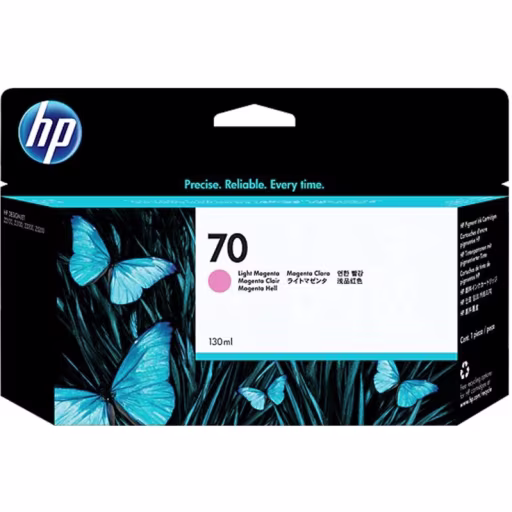 Imagen 0 de HP 70 LIGHT MAGENTA 130 ML INK CARTRIDGE Z 2100