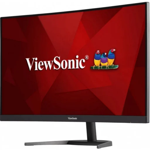 Monitor curvo de frecuencia de actualización de 24 pulgadas y 165 Hz, Full  HD 1080P con puertos de pantalla HDMI, compatible con VESA, monitor de