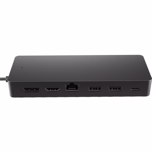 Imagen 4 de Docking Station HP USB-C a Puertos HDMI DP 2*USB-A USB-C/USB-C Transf. LAN Negro