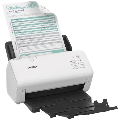 Imagen 10 de Escáner de Escritorio Brother ADS-4300N, Prof 600ppp 80ppm Doble Cara LAN USB2.0