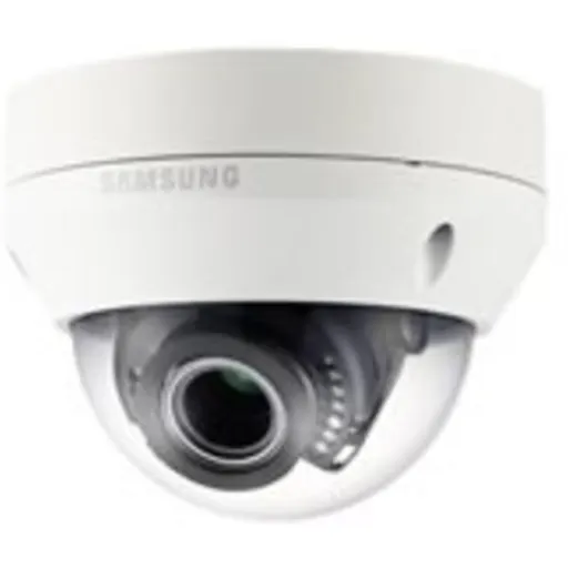 Imagen 1 de Hanwha Techwin WiseNet HD+ SCV-6083R - Cámara de videovigilancia - cúpula - a prueba de vándalos - color (Día y noche) - 2 MP - 720p, 1080p - montura de placa - iris automático - vari-focal - compuesto - CC 12 V / CA 24 V