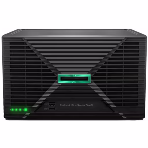 Imagen 0 de MicroServer HPE Gen11 Xeon E-2434 1*16GB-U HDD 2*1TB 4LFF 1P 180W External PS