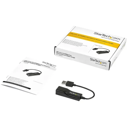 Imagen 2 de Adaptador USB 2.0 a Red Ethernet RJ-45 10/100 Mbps - StarTech