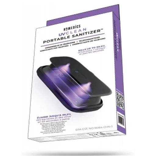 Imagen 0 de Desinfectante de Teléfonos Portátil Homedics, Limpieza UV, Elimina 99.9% de Bact