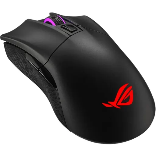 Imagen 9 de ROG - ROG Gladius II Wireless - Mouse - 2.4 GHz - Wireless - Black