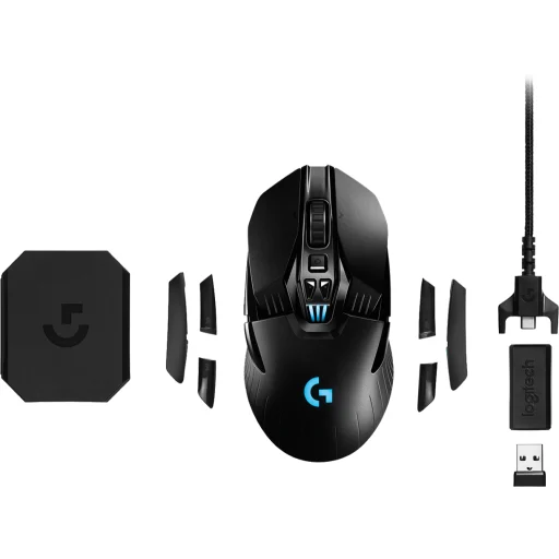 Imagen 5 de Logitech mouse gaming G903 inalambrico lightspeed black-blue