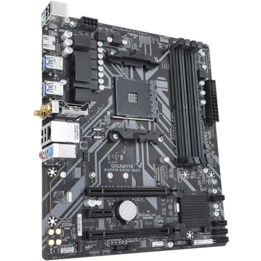 Imagen 1 de Gigabyte - B450M DS3H WIFI - Motherboard - Micro ATX - Socke