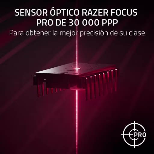 Imagen 4 de Mouse Gamer Inalámbrico Razer Cobra Pro RGB Ópt. 30K DPI 8 Btnes Bt2.4GHz Negro