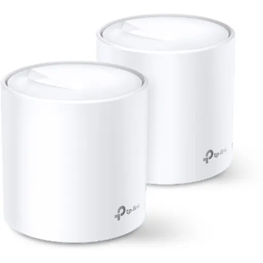 Imagen 0 de Router TP-Link Deco X20 V2 WiFi 2 enrutadores hasta 370 WiFi6 1201Mbits 2.4/5GHz