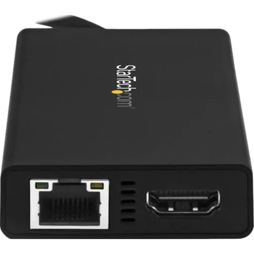 Imagen 10 de Docking Station StarTech USB-C a HDMI 4K LAN 2*USB 3.0 Negro para PC Notebook