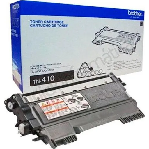 Imagen 1 de Toner Brother TN-410 Color Negro aprox 1000 páginas para HL-2130/DCP-7055