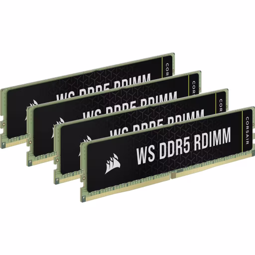 Imagen 0 de Memoria RAM 128GB (4*32GB) DDR5 5600MHz DIMM CL40 ECC 1.25 288p CORSAIR WS