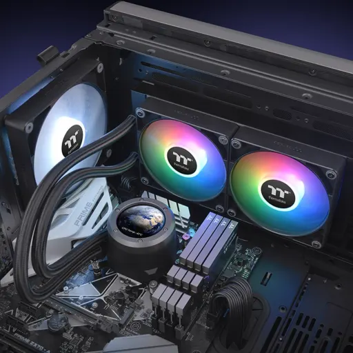 Imagen 5 de Refrigeración Líquida CPU Thermaltake TH240 V2 Ultra ARGB Sync, Intel/AMD 240mm