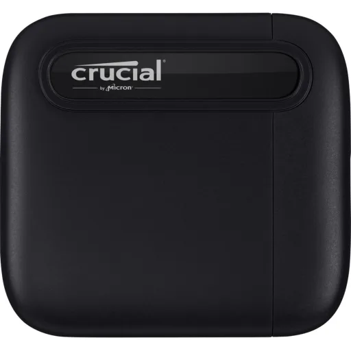 Unidad SSD Externo Crucial X6 1TB 2.5"" USB-C 3.2 G2 Lec 800MB/s Color Negro