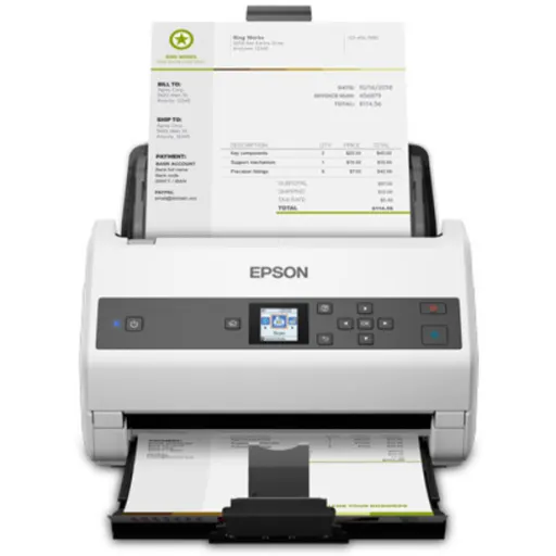 Escáner Epson Ds-730n De Mesa Adf Doble Cara Red Y Usb 2.0 Color