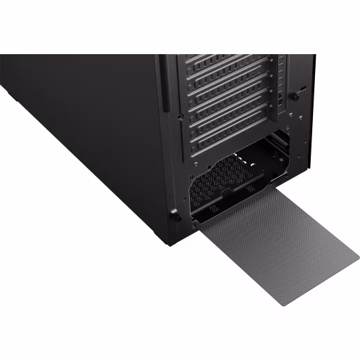 Imagen 8 de Gabinete Corsair 480T RGB 2*USB3.0 Vidrio Templado Filtro polvo ATX Negro