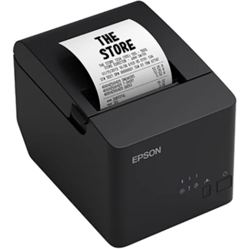 Imagen 1 de Impresora de Recibos POS Epson TM-T20IIIL-002 200mm/seg  Ethernet AC EBCK