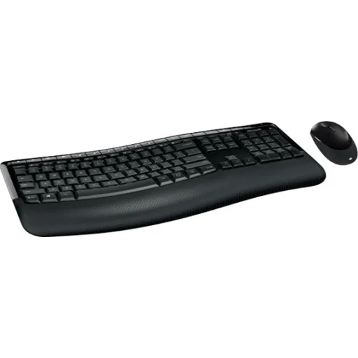 Imagen 0 de Kit Teclado Mouse Inalámbrico Microsoft Comfort Desktop 5050 Encr. AES USB Negro