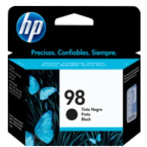 Imagen 2 de HP 98 - Negro - original - cartucho de tinta - para Officejet 100, 100 L411, 150, 6310, H470, K7100; Photosmart 80XX, C4150, D5069, D5160
