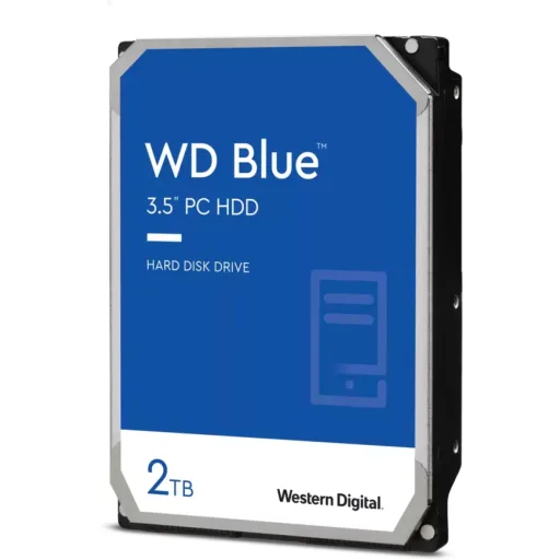 Disco Duro Western Digital Blue 2TB 3.5"" 7200RPM SATA3 6Gb/s Caché  256MB 