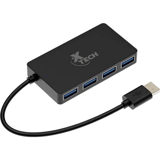 Imagen 0 de HUB Concentrador Xtech XTC-391 USB a 4 puertos USB 3.0