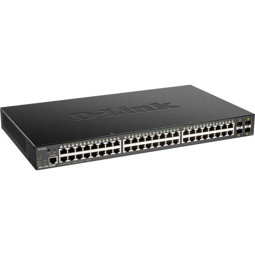 Imagen 1 de Switch D-Link DGS-1250-52X, 48 Ports 10/100/1000 Mbps + 4 Ports 10G SFP+ Smart M