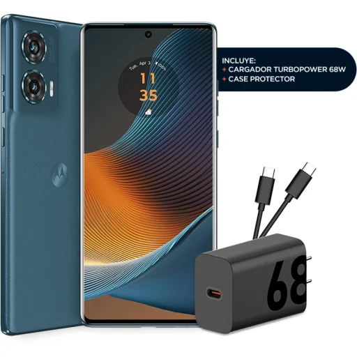 Imagen 3 de Motorola Edge 50 Fusion - Smartphone - Android - 256 GB - Touch - + Moto Buds