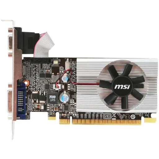 Imagen 2 de Tarjeta de Video MSI NV-GF-210 1GB GDDR3 PCIe 2.0 x16 HDMI DVI Activo Low Prof
