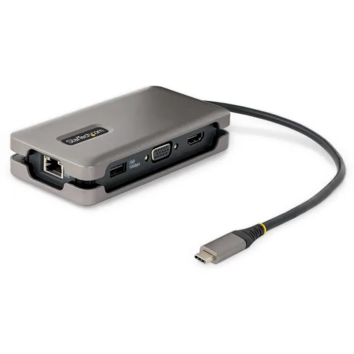 Docking Station StarTech USB-C a HDMI VGA 2*USB-A3.2 USB-C3.2 USB-C PD, LAN